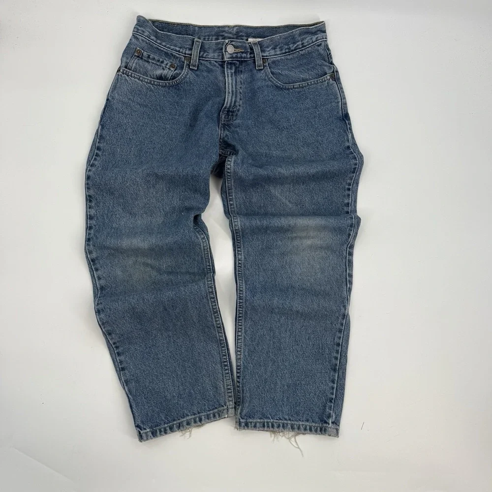 Levi's 550 Jeans Men's Size 31x27 Denim Pants Medium Wash Vintage Relaxed Fit